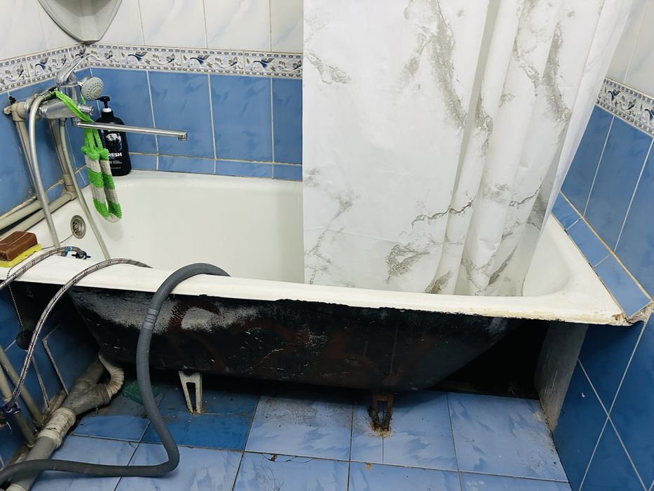 Чугунная ванна б/у