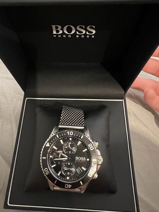 Hugo boss Admiral watch black quartz