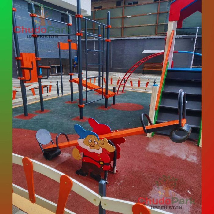 Детская площадка (Горка, качели, болалар майдончаси)