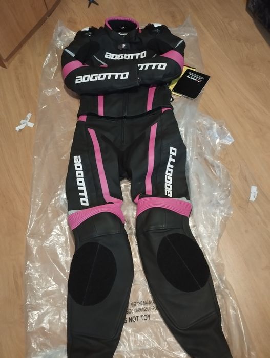 Дамски кожен мото екип 34 (XS)