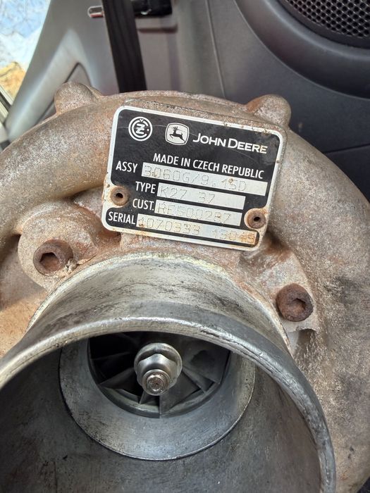 Турбокомпресор John Deere k27 31