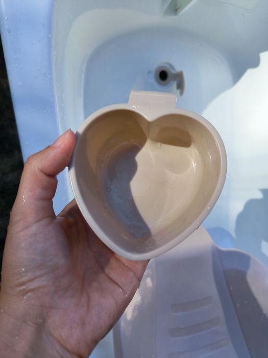 Вана с подложка за къпане Chipolino мока