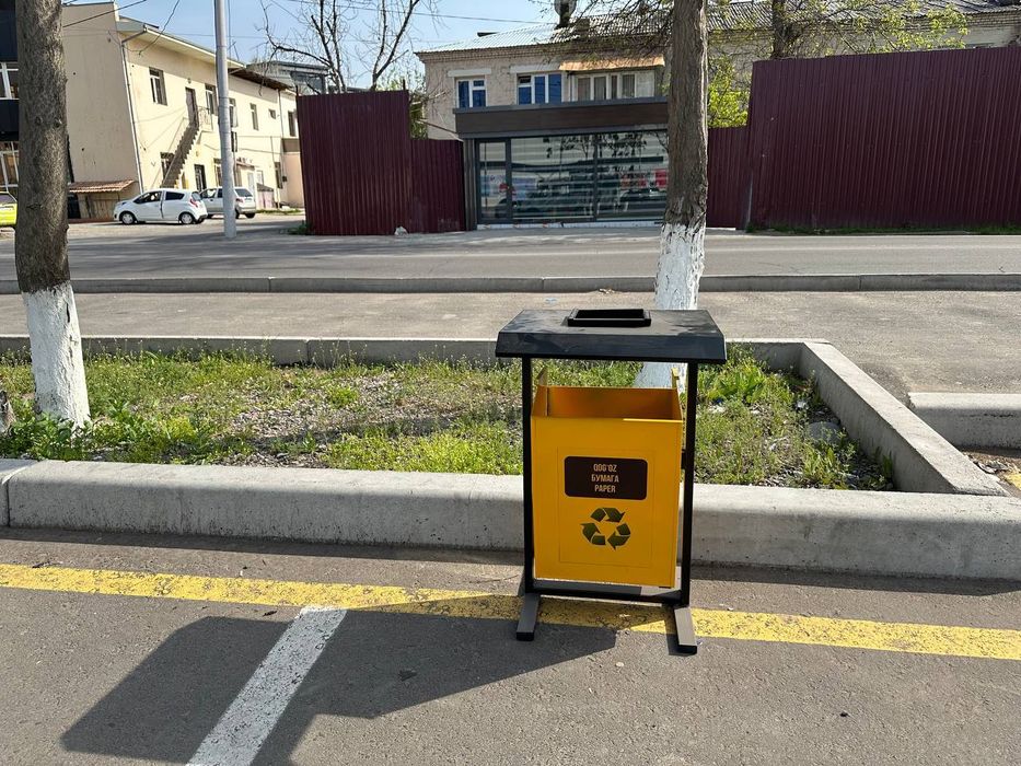 Уличные мусорные урны 1-2-3-4-х секционные