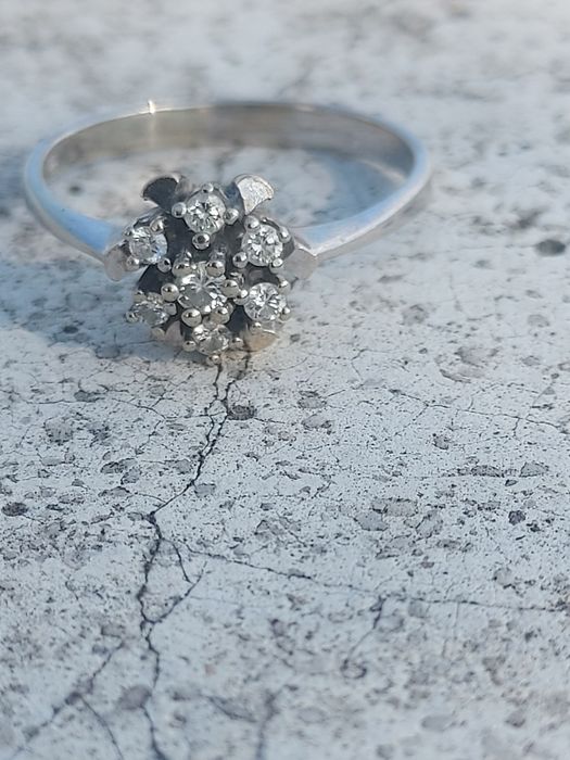Inel diamante naturale