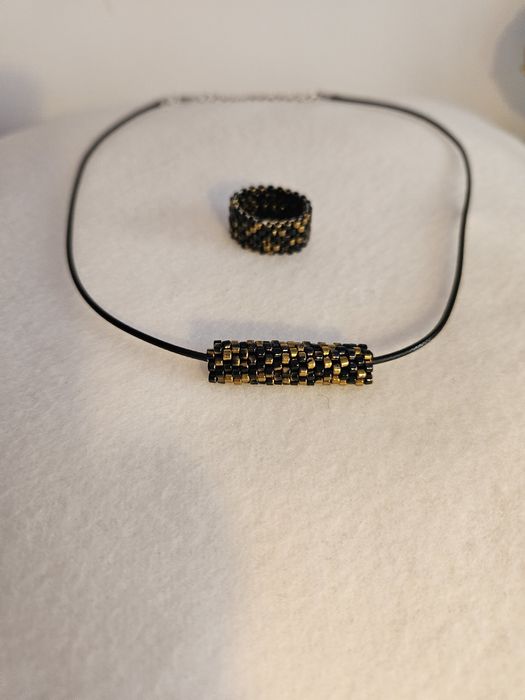 Bijuterii set cusute manual