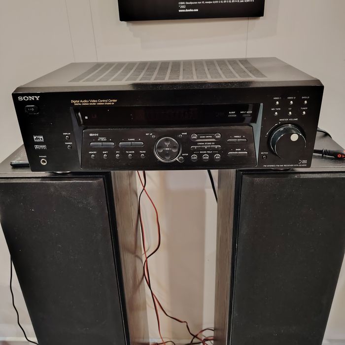 Ресийвър Sony и колони Eltakс