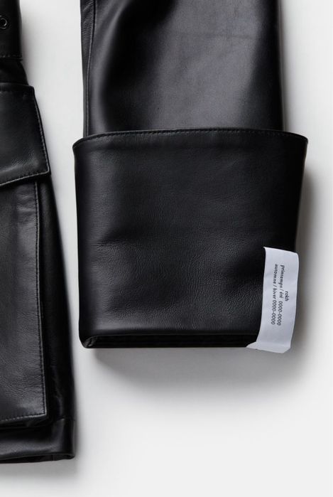 Sacou din piele The H&M X Rokh