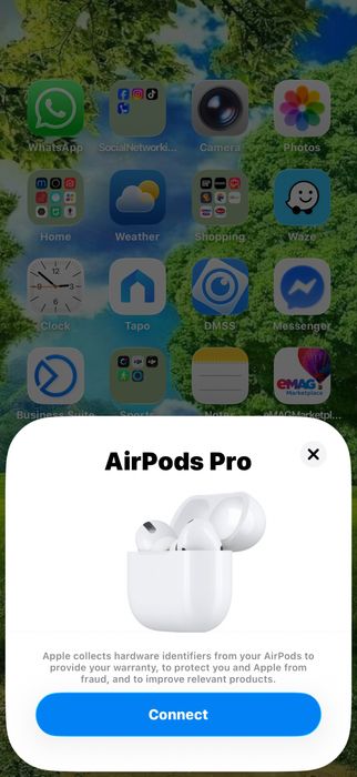 Cutie incarcare casti Apple airpods pro 1 charging case