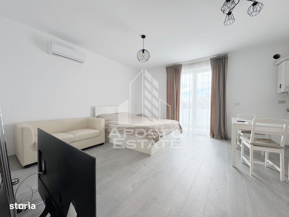 Apartament cu o camera de vanzare, 30mp utili, balcon, zona Lidl Giroc — fotografia 1