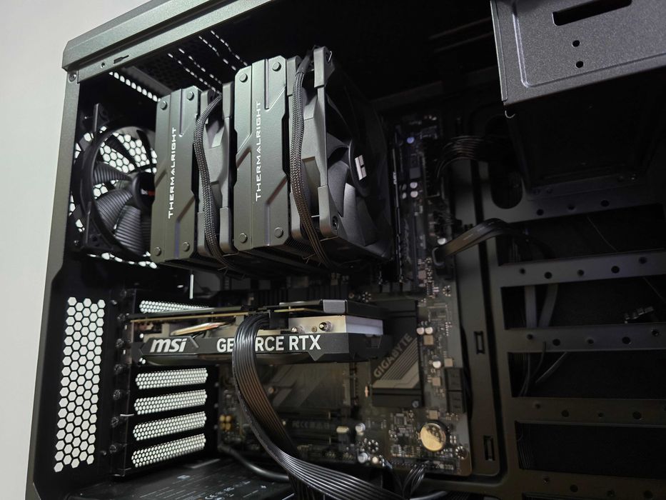 НОВ - RTX 4060 Ti 16GB, i5-14400, 32GB RAM, 2TB SSD, гейминг компютър gaming productivity pc