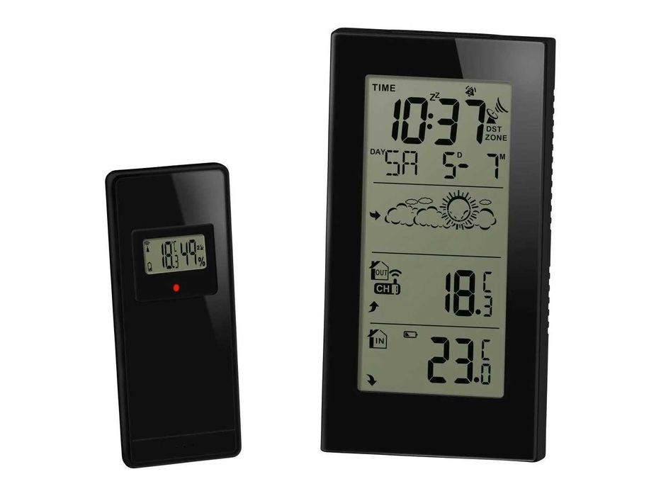 Stație meteo wireless, radiocomandată cu senzor exterior NOUA Germania