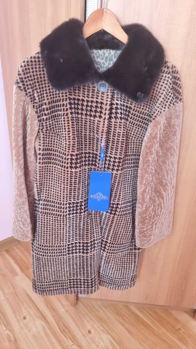 Шуба овчина астраган