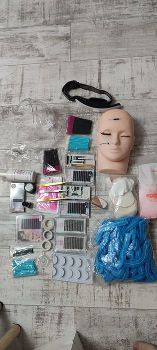 Большой набор для наращивания ресниц