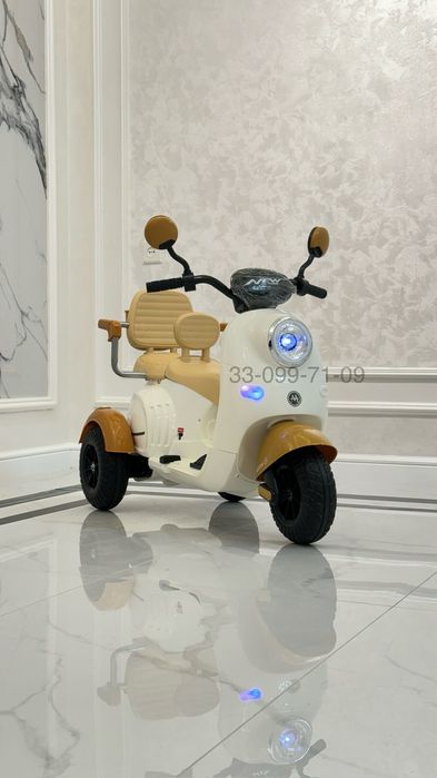 Детский мотоцикл трицикл с подсветкой до 6 лет | Успейте купить!