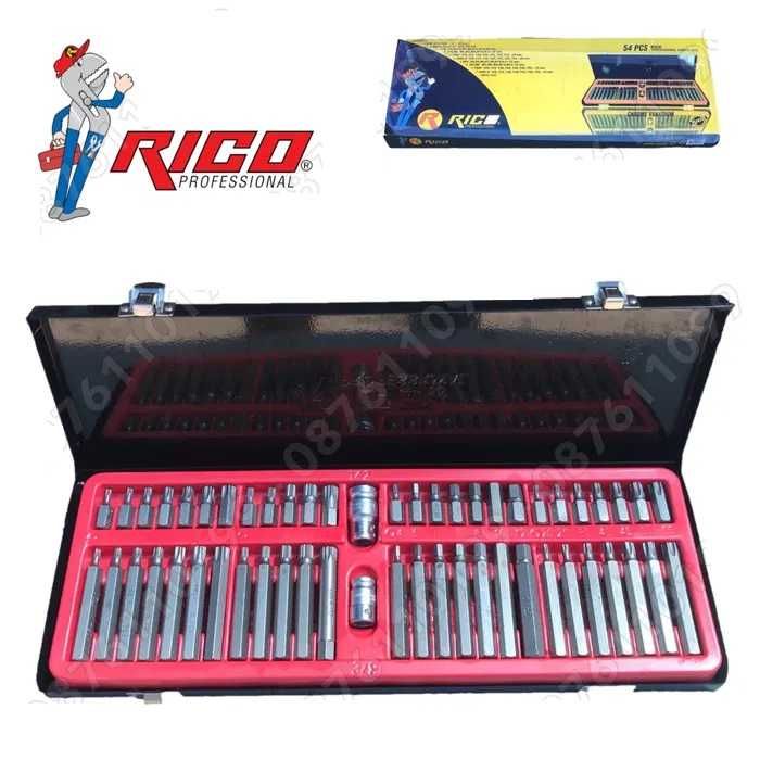 Комплект накрайници RICO 54 части