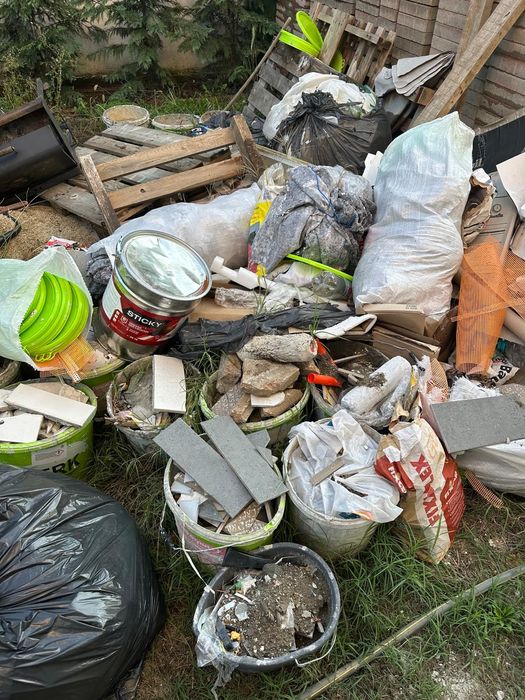 Ridic saci cu moloz SI deșeuri din constructii