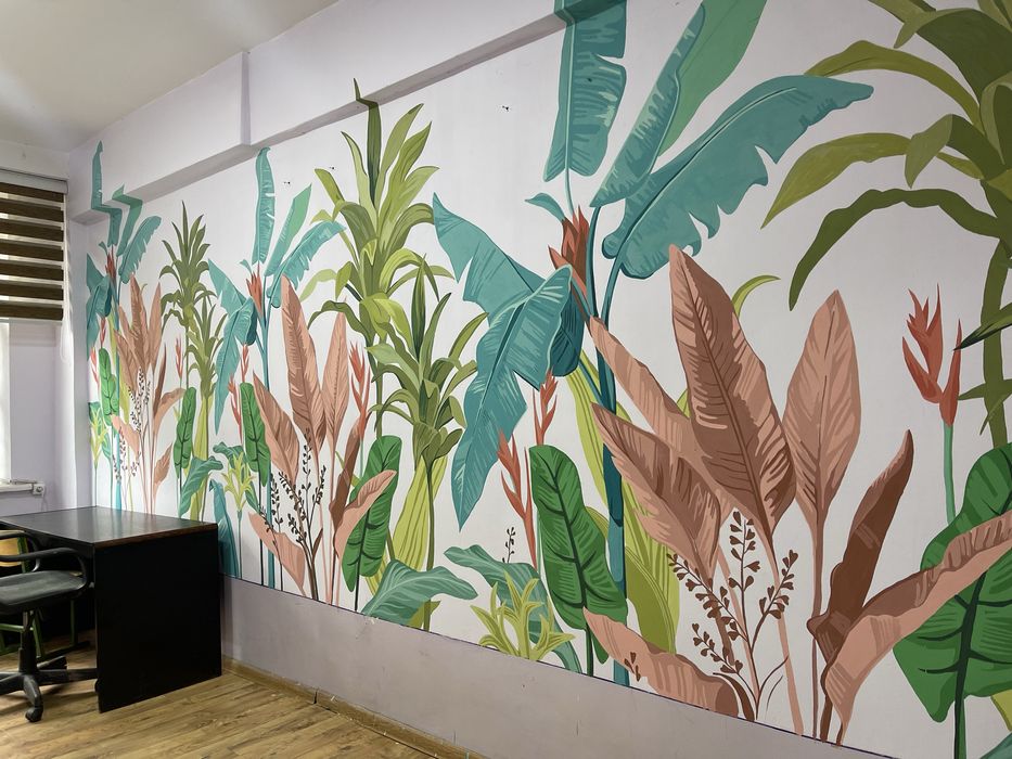 Devorga rasm chizish Роспись стен