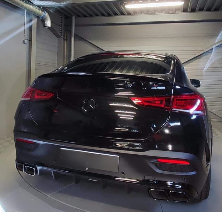 GLE/GLS 63 AMG дифузьор с накрайници W167 C167 X167 Mercedes