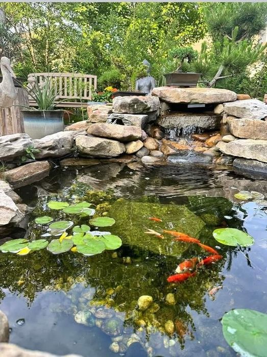 ВОДОЕМЫ для рыб ВОДОПАДЫ фантаны