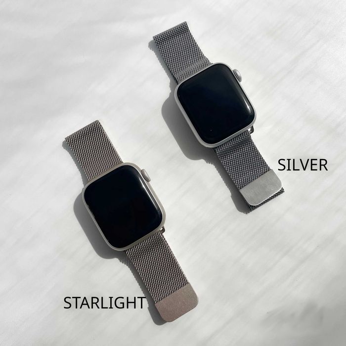 Магнитна Мilanese каишка Apple Watch 8/9/10/11 SE 38/40/41/42/44/45/46