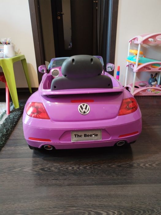 Mașinuță electrica copii VW Betele roz