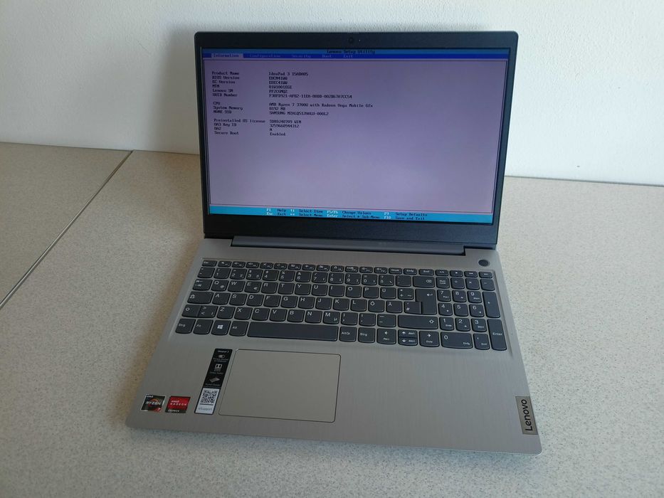 Elemente Lenovo IdeaPad 3 15ADA05