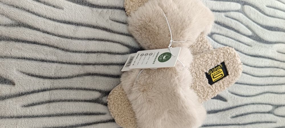 Тапочки женские меховые