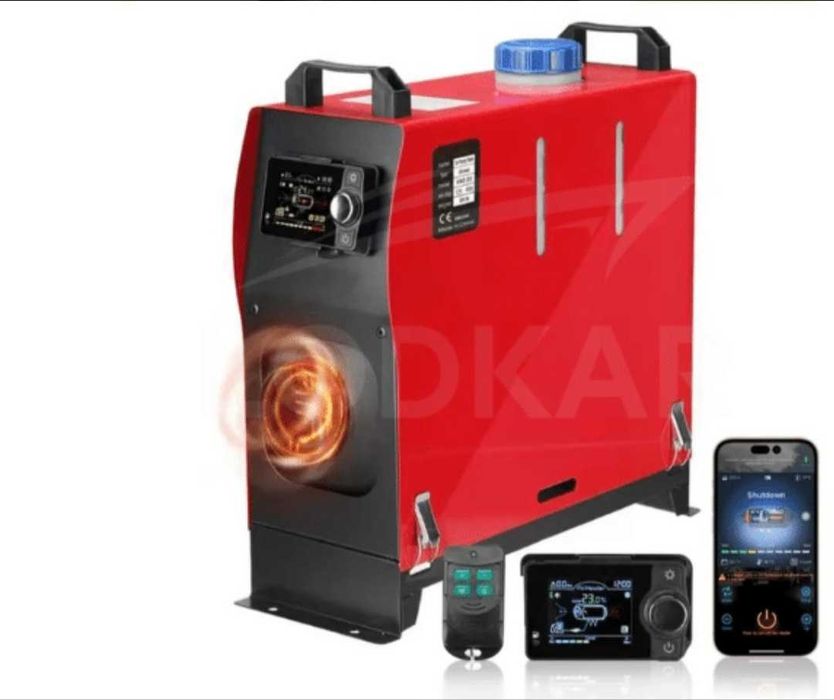 Преносима суха дизелова печка 5 и 8 KW 12 V