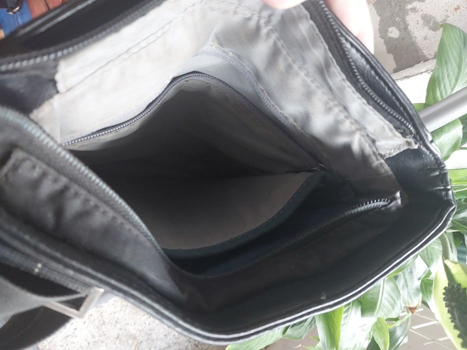 Samsonite Original 100^ Кожа  Мъжка чанта