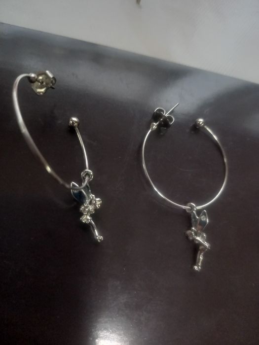 Продам серьги Дисней. Серебро.