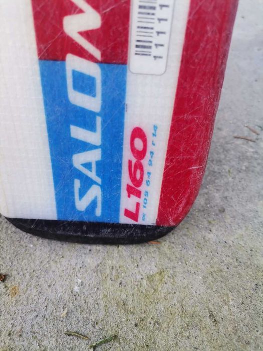 Schiuri Salomon equipe 8, 160cm, in stare buna