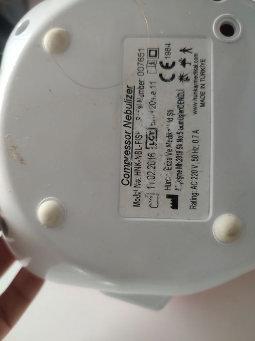 Aparat aerosoli nebulizator