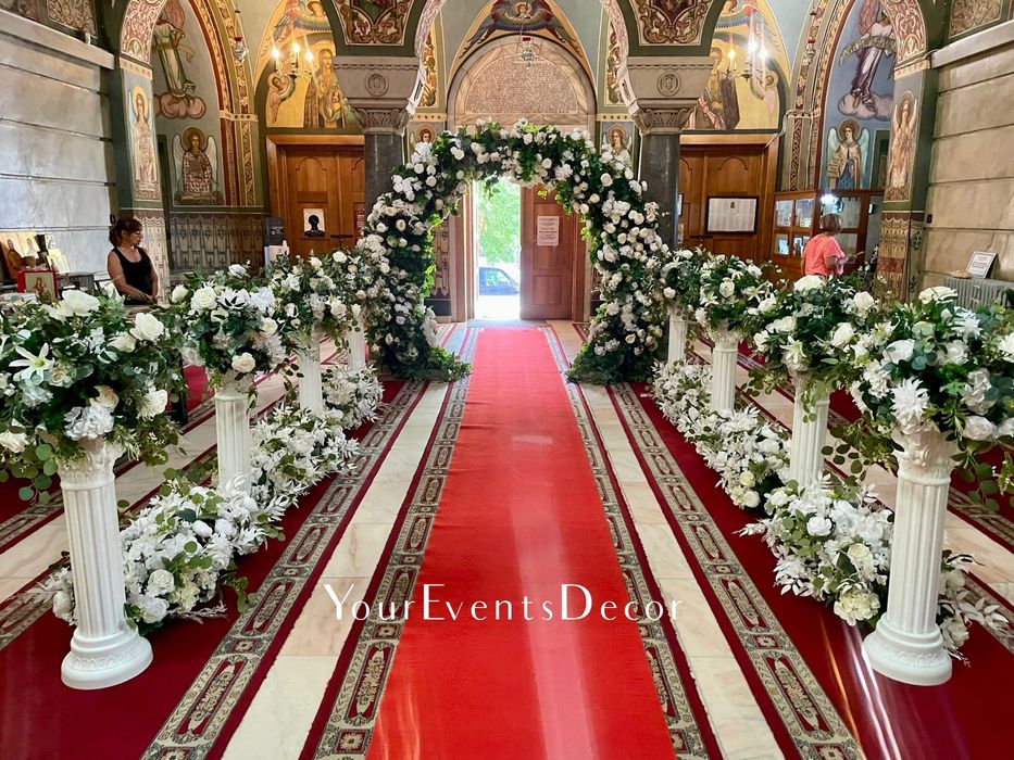 Aranjamente florale/baloane  nunta /botez /evenimente pachet decor