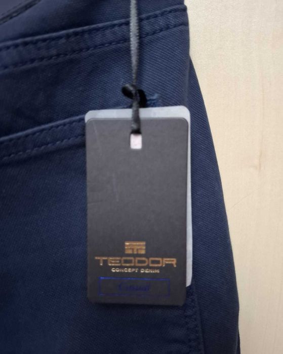 Тъмно-син мъжки официален панталон Teodor размер - 31