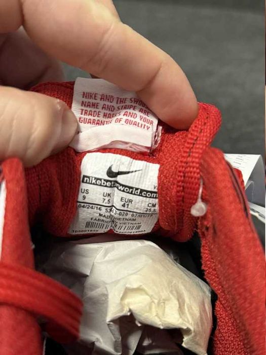 Adidasi Nike Dunk Panda Low Red - verificare GRATUITA - toate marimile