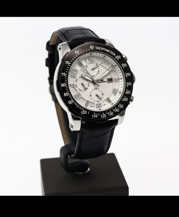 Swiss Made часовник Murex Chronograph ISC951-SBL-1 – нов, 44 мм