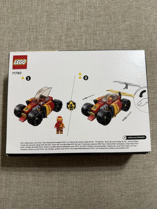 Lego Ninjago 71780 Masina de curse EVO ninja a lui Kai