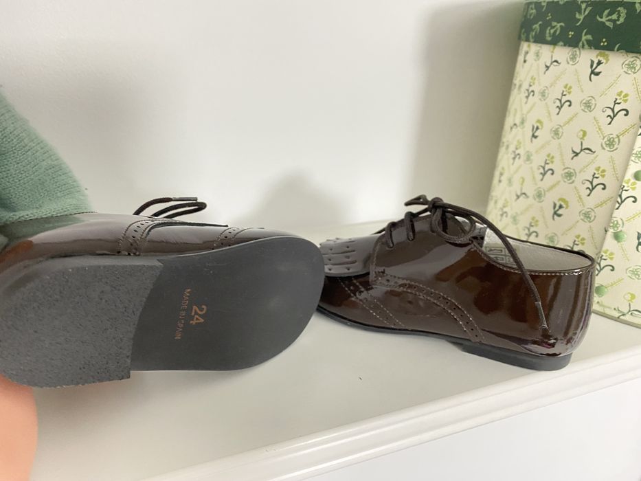 Vand pantofi NOI, piele interior/exterior, marimea 24