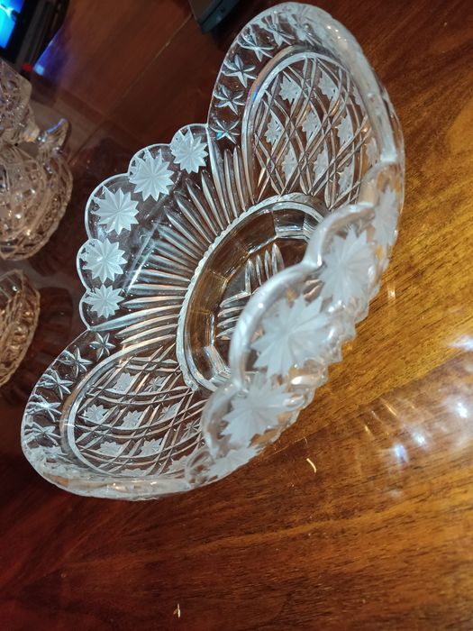 Хрустальная ваза, состояние -идеальное