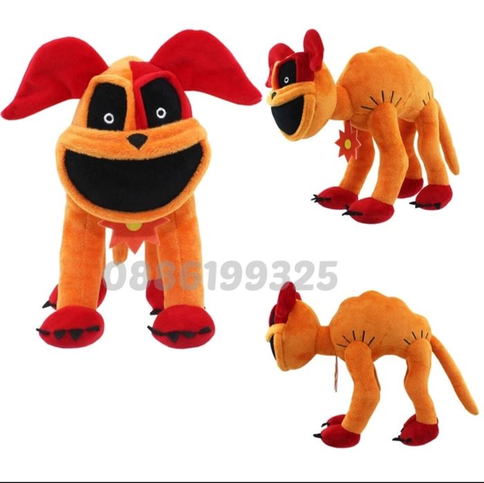 Плюшена играчка 40cm Smiling Critters Cat Nap Лилава котка CatNap DogD