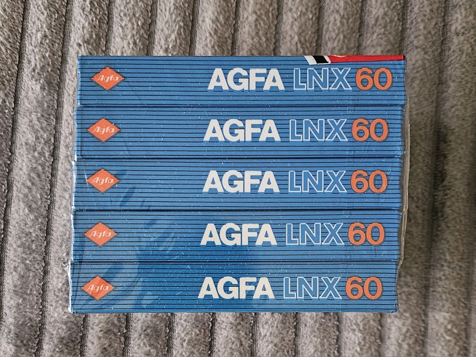 5 Casete Audio AGFA LNX60 sigilate