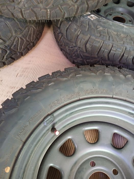 Агресивни гуми с джанти