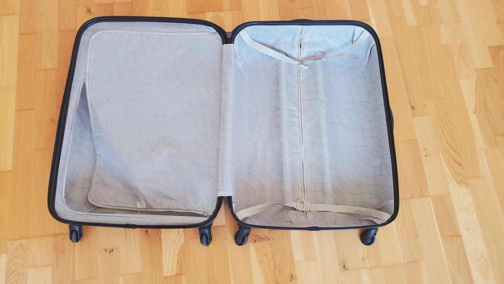 Cosmo Neon ABS Hard Luggage Trolley Bag