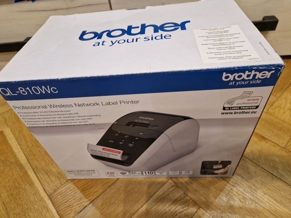 Imprimantă etichete termică Brother QL-810Wc | Wi-Fi, AirPrint