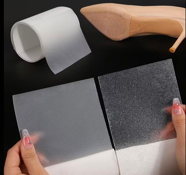 Прозрачна лепенка за обувки