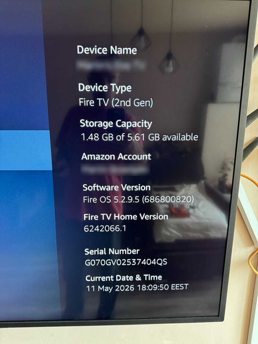 Amazon Fire TV 4K Box (2nd Gen.) - Медиен Плейър с 4К резолюция