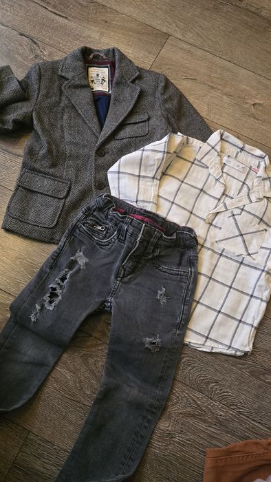 Размер 110, 4-5год дънки и панталони Zara,Okaidi