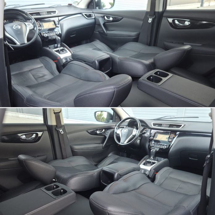 Nissan Qashqai 1.6DCI 131CP Automat Piele Panoramic Distronic Lane Side Asisst Navi Cameră 360°