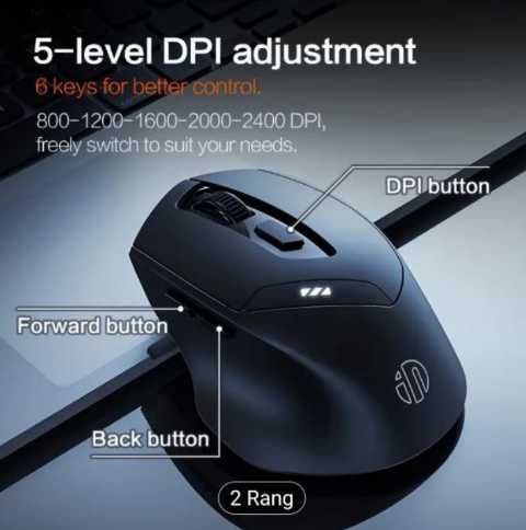 Mishka Inphic DR01 ergononik sichqoncha