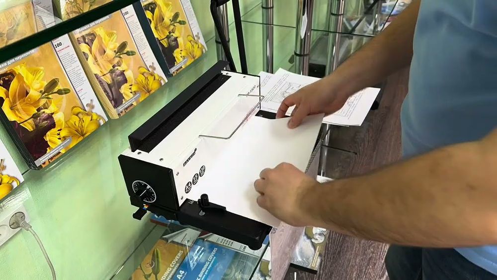 Брошюратор переплетщик для блокнотов 2 в 1
